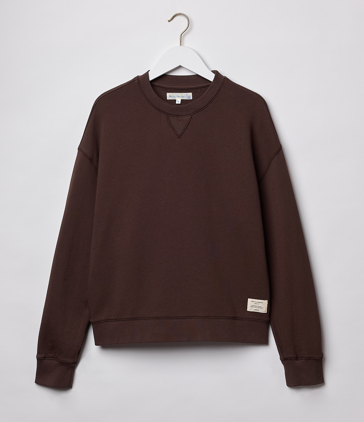 Chocolate Merz B. Schwanen WCSW15 Women Sweatshirts | MERZ3172589