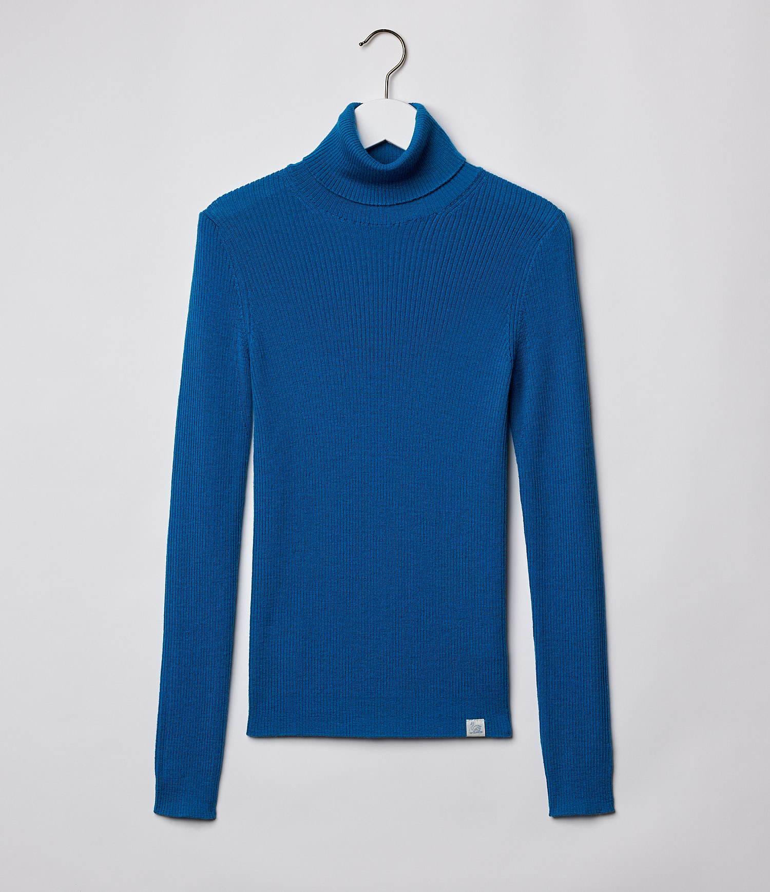 Dark Grey Blue Merz B. Schwanen WMWST01 turtleneck Women Pullover | MERZ5746801