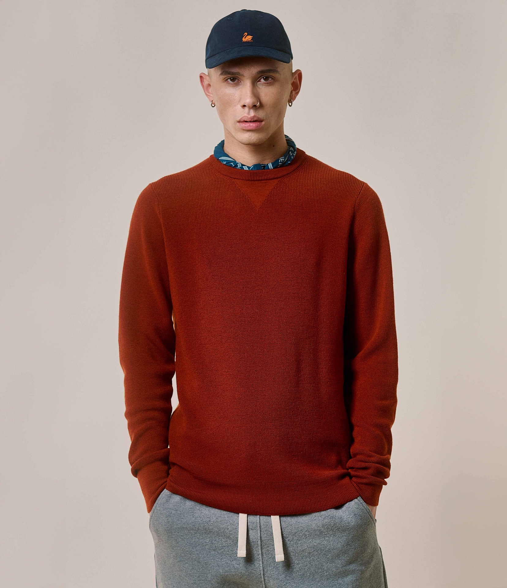 Multicolor Merz B. Schwanen MWCC01 Men Pullover | MERZ8247519